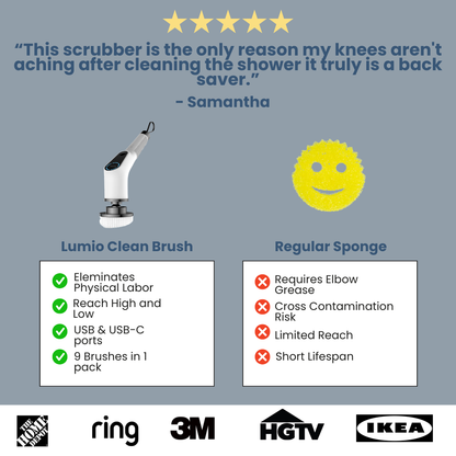 Lumio Clean 9 in 1 Brush